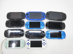 s22085-ty [送料950円]ジャンク◇SONYPSP-1000×3 PSP-2000×1 PSP-3000×5 PSVita PCH-1000×1 PCH-1100×1 計11台 [035-240207]