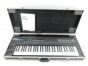 n74921-ty ジャンク○Roland ローランド D-50 シンセサイザー LINEAR SYNTHESIZER [090-240223]