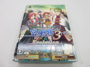 s22130-ty 【送料950円】中古品★VITA 英雄伝説 空の軌跡 the 3rd Evolution 限定版 [032-240229]