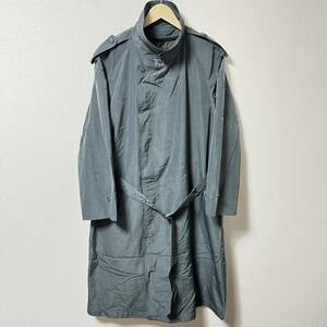 【coat】ライナー付き ステンカラーコート ロングコート シンプル ビジネス フォーマル 紳士 チャコールグレー系 メンズ サイズ6/Y3002YY