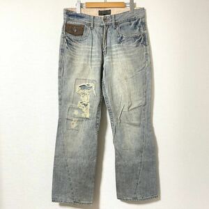 [GOTCHA] Gotcha Denim pants ji- bread jeans strut damage processing woshu processing American Casual blue group men's size L/Y3907AA
