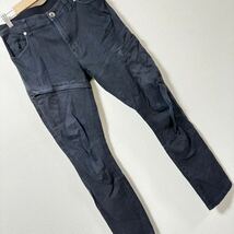 【Field Core】フィールドコア ストレッチパンツ ブラック 黒 ウエストゴム レギンスパンツ チノパン スリム メンズ サイズM/Y3678 SS_画像6