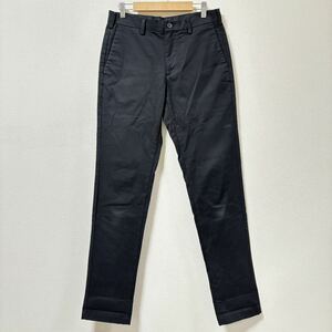 [UNIQLO] Uniqlo chinos black black stretch slim Fit chino simple all-purpose no- tuck men's waist 73./Y4126 SS