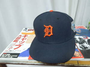 MLB☆デトロイト・タイガースの帽子（ワンサイズ）2006ワールドシリーズ