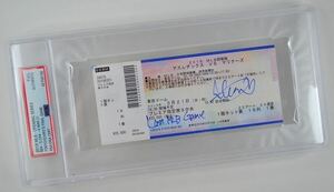 [7] house . class!ichi low autograph autograph +[Last MLB Game] entering active service last contest ticket / large . sho flat * pine . preeminence .* Nagashima Shigeo * Sasaki ..* Murakami ..