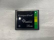 【TDK製】 産業用 高速・高性能コンパクトフラッシュ GBDriver 16GB　CFカード 在庫19_画像1