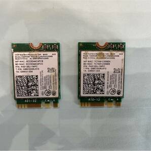 【Intel】 Dual Band Wireless-AC 7260 802.11ac 867Mbps + Bluetooth 4.0 M.2 無線LANカード 7260NGW  2枚セットの画像1