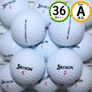 Aランク 36個 SRIXON DISTANCE 2018年～2021年モデル 良品 ダンロップ スリクソン ディスタンス ロストボール 送料無料