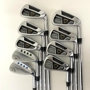 【送料無料】Callaway キャロウェイ アイアン 9本セット LEGACY BLACK V 中古【Ae711681】