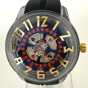 【送料無料】Tendence テンデンス 腕時計 KingDome キングドーム TY023005 クオーツ 美品・中古【Ae723341】