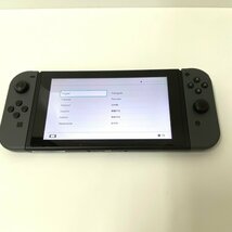 【送料無料】任天堂 Nintendo Switch ニンテンドー スイッチ バッテリー強化版 グレー HAD-S-KAAAH 中古【Ae682081】_画像2