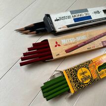 トンボ鉛筆 えんぴつ 昭和レトロ MITSUBISHI_画像3