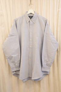 ラルフローレン ビッグシャツ 90s Ralph Lauren Big oxford shirt Lサイズ