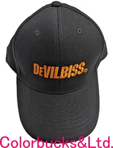■【デビルビス オリジナル キャップ / 帽子】Devilbiss デビルビス　フリーサイズ
