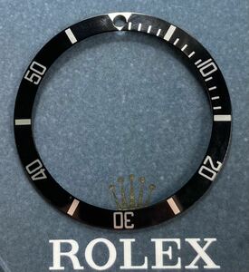 純正品 トリチウム ロレックス サブマリーナ ベゼル 16610 16800 168000 ROLEX SUBMARINER bezel 93150 93250 580 tritium ルミナス無し