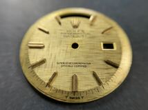 1803 ロレックス デイデイト ゴールド 文字盤 ROLEX DAY-DATE gold dial 金無垢 cal.1555 1556 ダイヤル _画像6