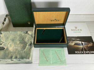 1016 シール 1984年 冊子 付き ロレックス 箱 ケース エクスプローラー ROLEX BOX EXPLORER case 空箱 16550