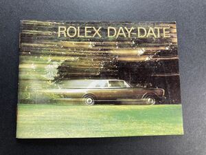 1989年 デイデイト 冊子 ロレックス ROLEX DAY-DATE booklet カタログ catalog 18239BIC 18238 トリドール TRIDOR gold 金無垢