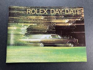 1988年 eng デイデイト 冊子 ロレックス ROLEX DAY-DATE booklet カタログ catalog 18239BIC 18238 トリドール TRIDOR gold 金無垢