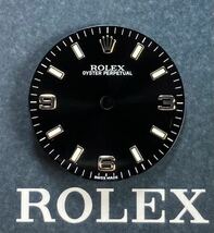 純正品 ボーイズ 黒 文字盤 ロレックス オイスターパーペチュアル 67480 67483 77080 ROLEX OYSTER PERPETUAL dial boy's cal.2130-2230_画像1