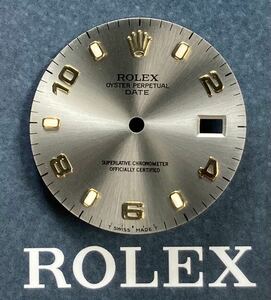 グレー 15200 15210 15000 115200 115210 文字盤 ロレックス オイスターパーペチュアルデイト ROLEX OYSTER PERPETUAL gray dial 3035 3135