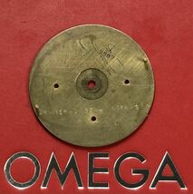 28.5mm 型番不明 純正品 文字盤 オメガ OMEGA スピードマスター SPEEDMASTER GENUINE dial ダイヤル 自動巻き 手巻き automatic _画像2