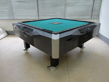 *0*[.. delivery limitation ] used full automation mah-jong table [.. Alpha wakwak] low table specification *0*