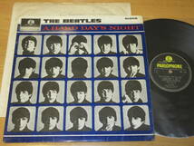 ◆◇THE BEATLES(ザ・ビートルズ)【A HARD DAY'S NIGHT mono】B/Y英盤LP/PMC 1230/イエロー・パーロフォン◇◆_画像1