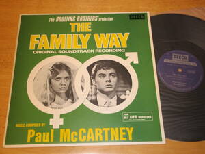 ◆◇PAUL McCARTNEY(ポール・マッカートニー)OST【THE FAMILY WAY(ふたりだけの窓)】オーストラリア盤LP/SKL-4847/DECCA/ビートルズ関連◇