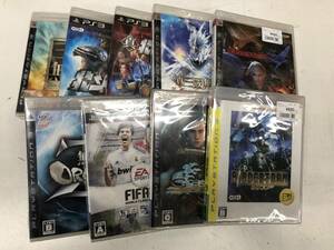 [ stock processing ]PS3 soft set sale total 9ps.@[. shop thing case ]