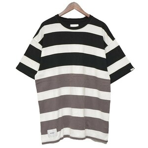 WTAPS　ダブルタップス　2022SS　LANE SS COTTON　ボーダーTシャツ　8054000137916