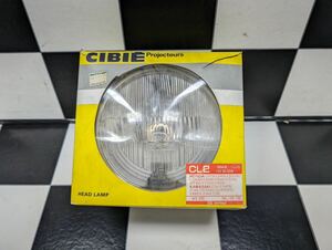 シビエ CIBIE CL2？ ジャンク H4 ヘッドライト ライトケース付き　ポジション穴 パッケージ当時物