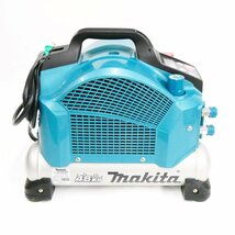 美品　makita マキタ　エアコンプレッサ　一般圧/高圧　タンク容量7L　AC462XS　ストラップ付　動作確認済〈O1436〉D1_画像6