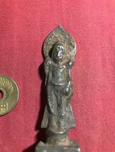 仏像　　銅製　　四足　時代物　　　仏像　　　珍しい　　小さい_画像2