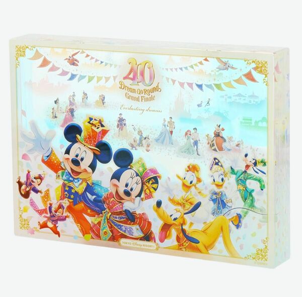 ディズニーランド　40周年　グランドフィナーレ　 アクリルブロック