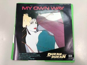 * [EP record my oun way te. Ran *te. Ran My Own Way DURAN DURAN EMS-17235]107-02401