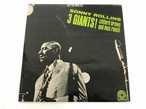 ▼　【☆LPレコード　Three Giants!　SONNY ROLLINS　CLIFFORD BROWN　MAX ROACH　SMJ-7206】175-02402