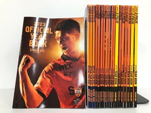 ▼　【計19冊 清水エスパルス オフィシャルイヤーブック 2006-2023 プロサッカー 静岡】179-02402