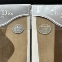 F01【未使用】当時物 現状品 レトロ Christian Dior ディオール パンスト ストッキング C-1515 ナイロン100% 10足おまとめ セット_画像3