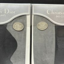 F01【未使用】当時物 現状品 レトロ Christian Dior ディオール パンスト ストッキング C-1515 ナイロン100% 10足おまとめ セット_画像6
