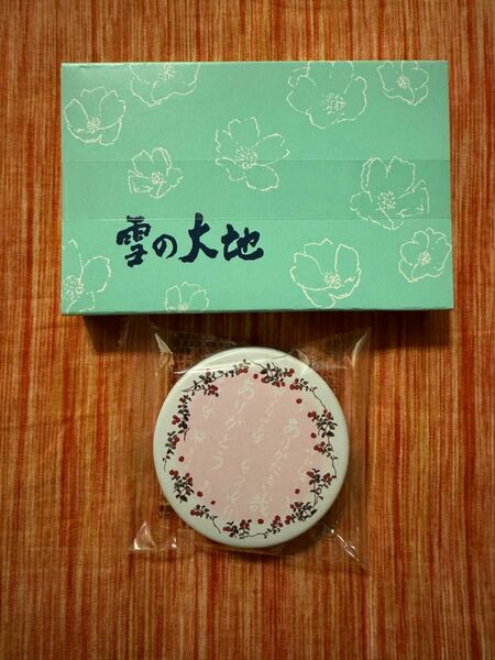ホワイトデー雪の大地　ありがとうチョコレート缶　六花亭　北海道
