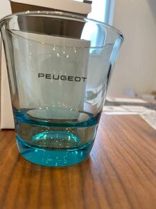 プジョー PEUGEOT グラス ブルー 非売品 新品未使用