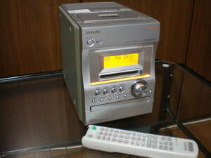 SONY/ソニー MD/CD/FM/カセット コンポ　CMT-M333NT 　NET MD　(リモコン付き)