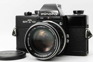 ミノルタ minolta SR-T101 / MC ROKKOR-PF 58mm F1.4 カメラレンズセット -058