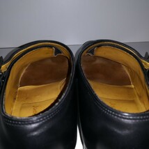 c0101 ★ジョンロブ John Lobb★ jermynⅡ 7000 プレステージ モンクストラップ 6 1/2E 黒 ドレスシューズ ビジネス 高級革靴 紳士靴 本革_画像10