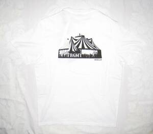 MONCLER GENIUS 7 FRAGMENT Hiroshi Fujiwara Circus Tee / モンクレール フラグメント 藤原ヒロシ サーカス Tシャツ S ホワイト 新品 正規