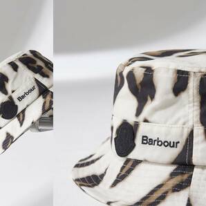 MONCLER GENIUS 7 MONCLER x Barbour Bucket Hat Leopard / モンクレール バブアー バケットハット L レオパード 新品 正規の画像1