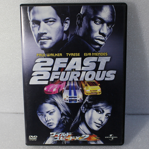 DVD「ワイルド・スピードX2」 2003年映画 2 Fast 2 Furious (ポール・ウォーカー,タイリース・ギブソン,エヴァ・メンデス) BNR34