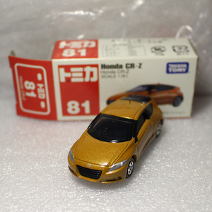 トミカ81 Honda CR-Z SCALE TAKARA TOMY ホンダ　SCALE 1/61 オレンジ