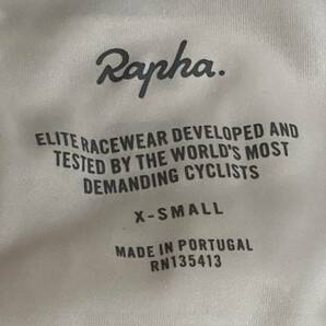 HI849 ラファ Rapha プロチームフライウェイトジャージ PRO TEAM FLYWEIGHT JERSEY 半袖 白 XS ※汚れの画像7